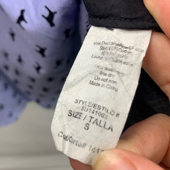 Ducks in a Row Purple Dog Print Heart Cutout Fit & Flare Dress, size S - Picture 10 of 14